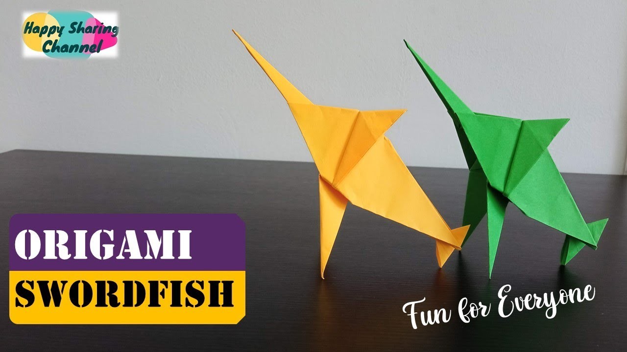 Origami Swordfish - Origami Tutorial for Everyone