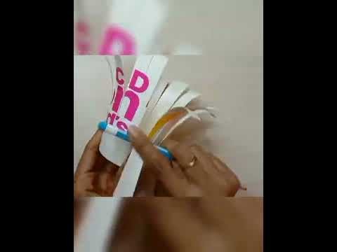 Amazing DIY basket from paper glass | Very easy craft ideas