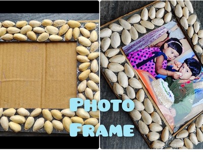 DIY Craft with Pista Shells(Photo Frame)????#Siri ????#