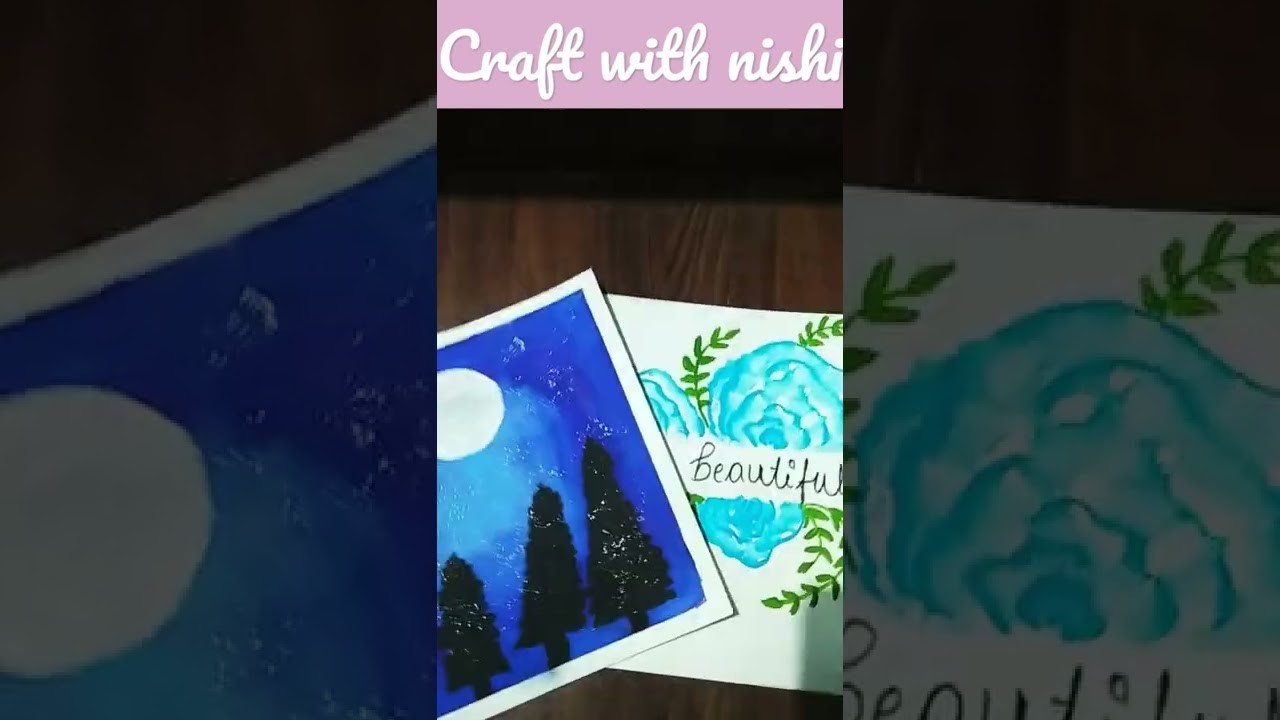 DIY painting????#craft #short # craft with nishe do subscribe for more????