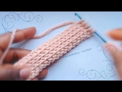 Easy crochet cord - easy Crochet bag strap.handle for absolute beginner - step by step Tutorial