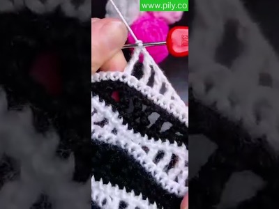Knitting instructions - knit chevron stitch step-by-step instructions