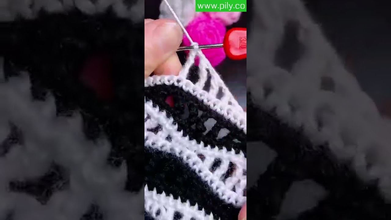 Knitting instructions - knit chevron stitch step-by-step instructions