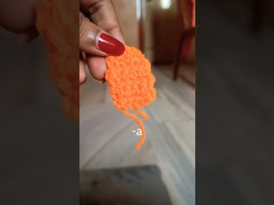 Orange popsicle earrings ???? #crochet #summer #popsicle