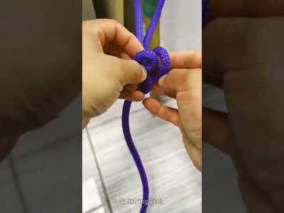 Useful Knot DIY at Home, Rope Trick You Should Know Tutorial #Shorts EP153