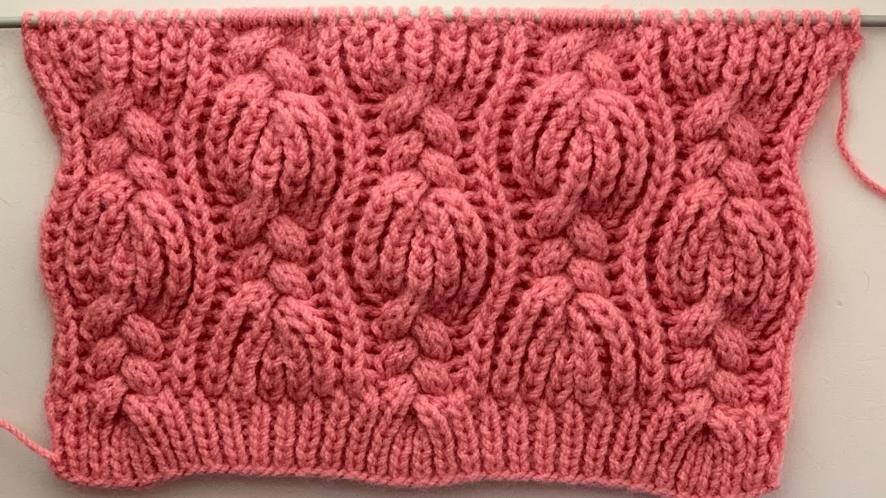 Very Beautiful.Unique Knitting Stitch Pattern For Sweater
