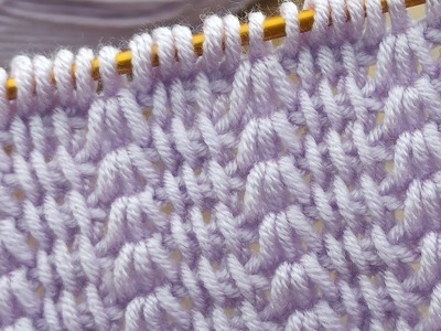 ????Amazing????????*TASARIM* ~Trend~ Super easy tunisian knitting pattern online tutorial for new learners