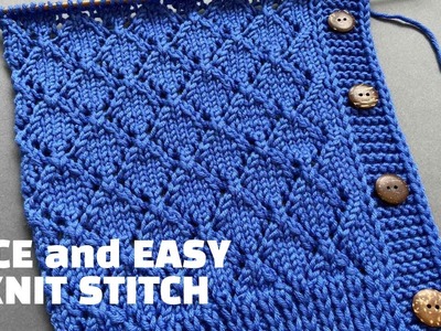 ????Beautiful knitting pattern????  Free Knitting Pattern. SUPER EASY AND PRETTY PATTERN????