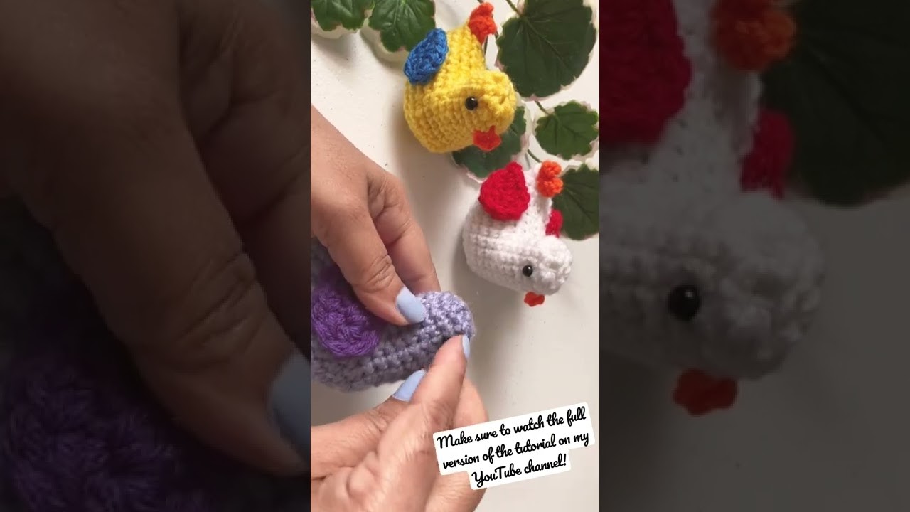 Crochet Bird tutorial is now posted on my YouTube Channel!