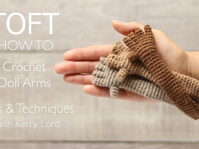 How to Crochet Doll Arms