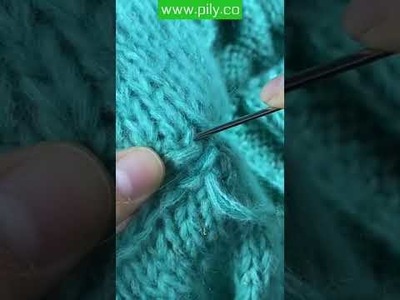 How to make a knit cardigan - knitting tutorial - oversized cardigan