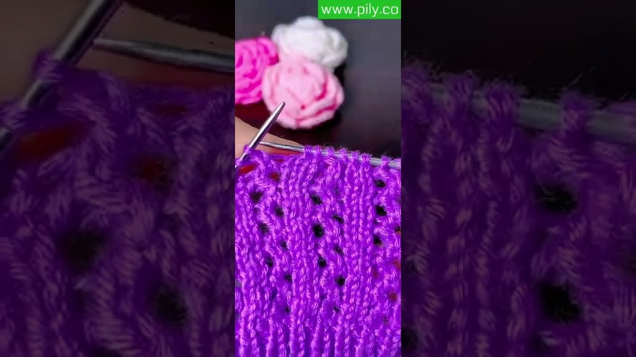Knitting tutorial - how to knit a chunky sweater | beginner friendly step by step diy tutorial