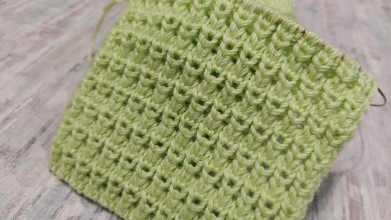 Lace Rib Knitting Pattern | 4 loops 4 rows