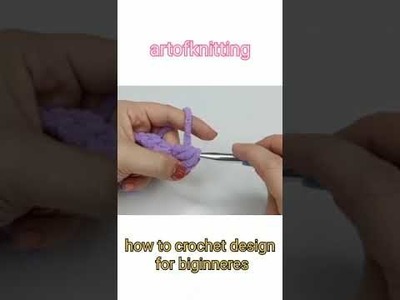 Left handed crochet , how to finger crochet for beginners
