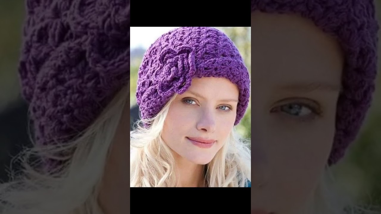 Stylish And Cozy Knitted And Crocheted Woman Hats