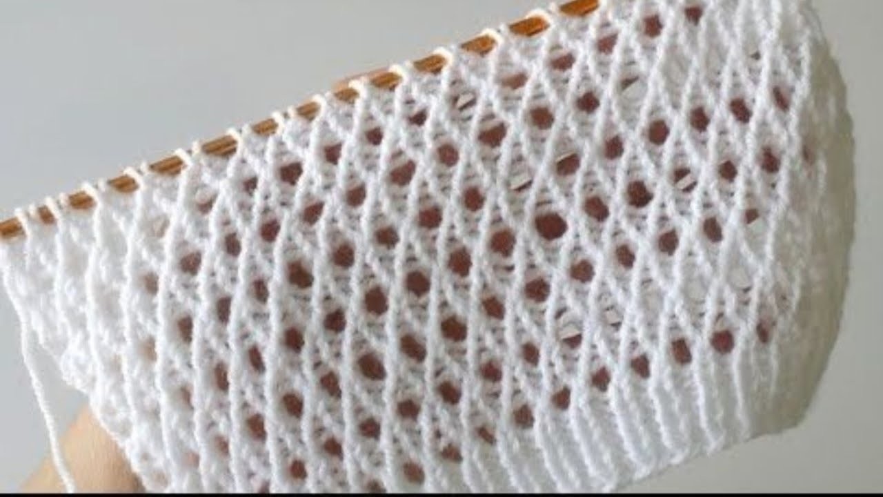 Super easy Knitting stitch pattern for all Knitting projects.