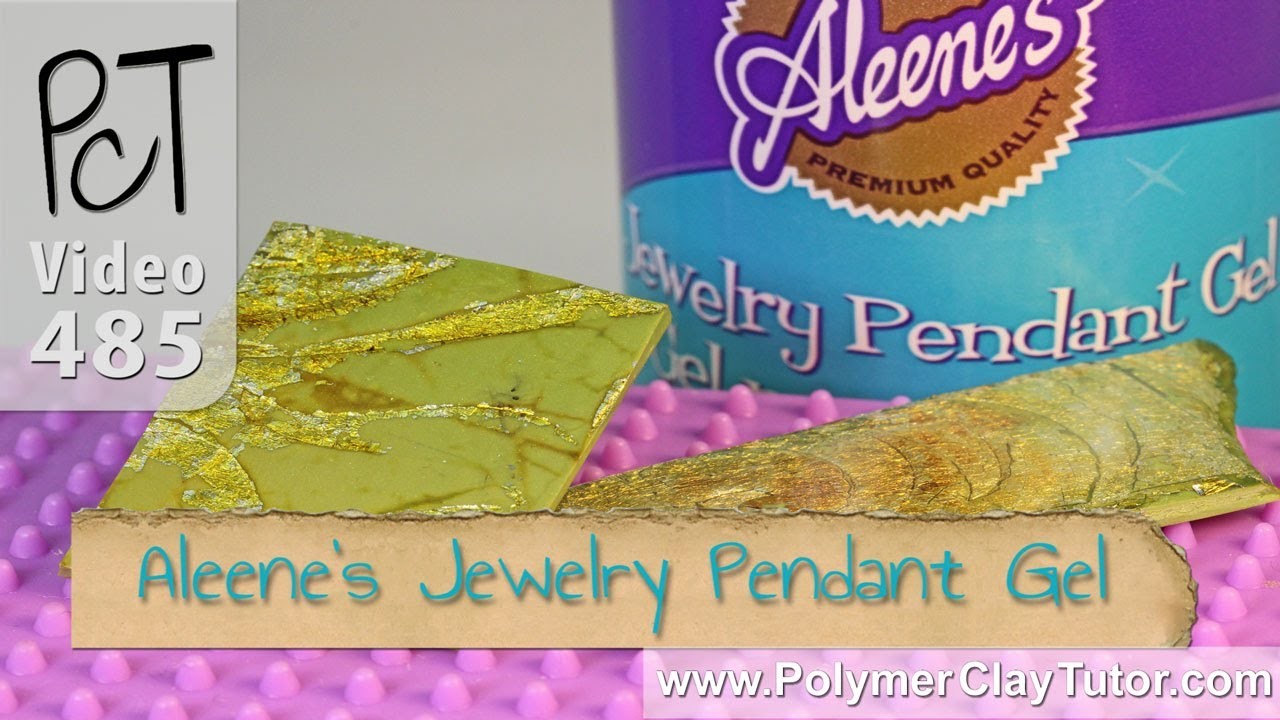 Aleene's Jewelry Pendant Gel on Polymer Clay