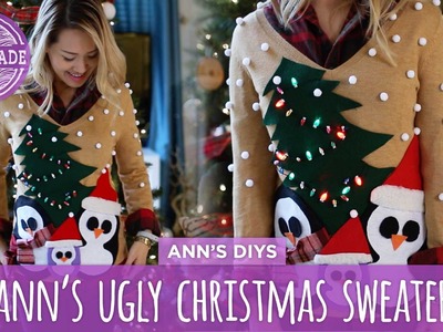 Ann's Ugly Christmas Sweater Challenge - HGTV Handmade
