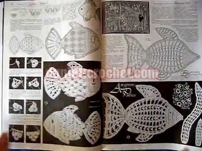 August 2014 Duplet 162 Ukrainian crochet patterns magazine from www.duplet-crochet.com