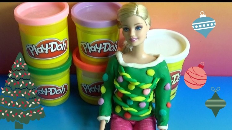 Barbie Play Doh EASY How To Christmas Sweater