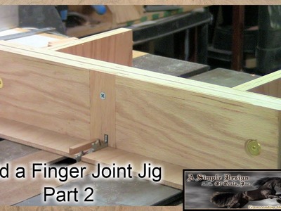 Build a Finger Joint Jig Part 2