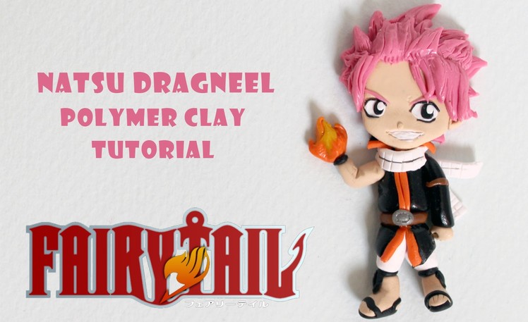 DIY Fairy Tail Natsu Dragneel Polymer Clay Tutorial