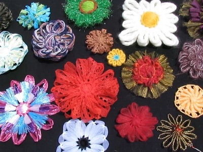 Flower Looms - Yarns and Troubleshooting Problem Flowers