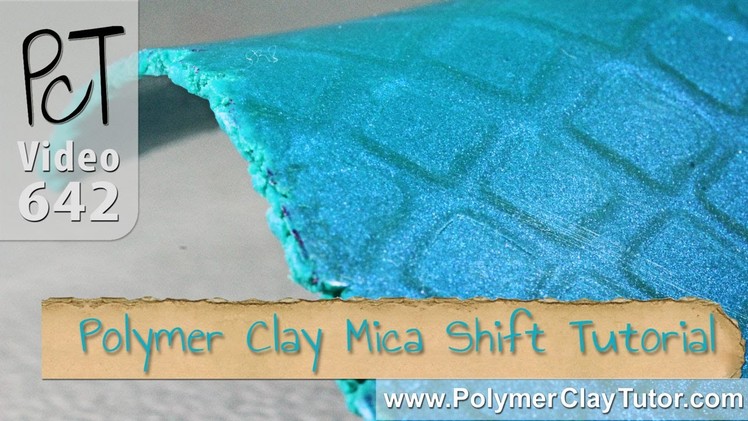 Free Polymer Clay Mica Shift Mini-Tutorial (With A Twist)