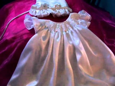 Handmade and hand embroidered smocked by cutiepye
