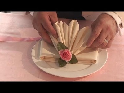 How To Fold Fancy Looking Napkins