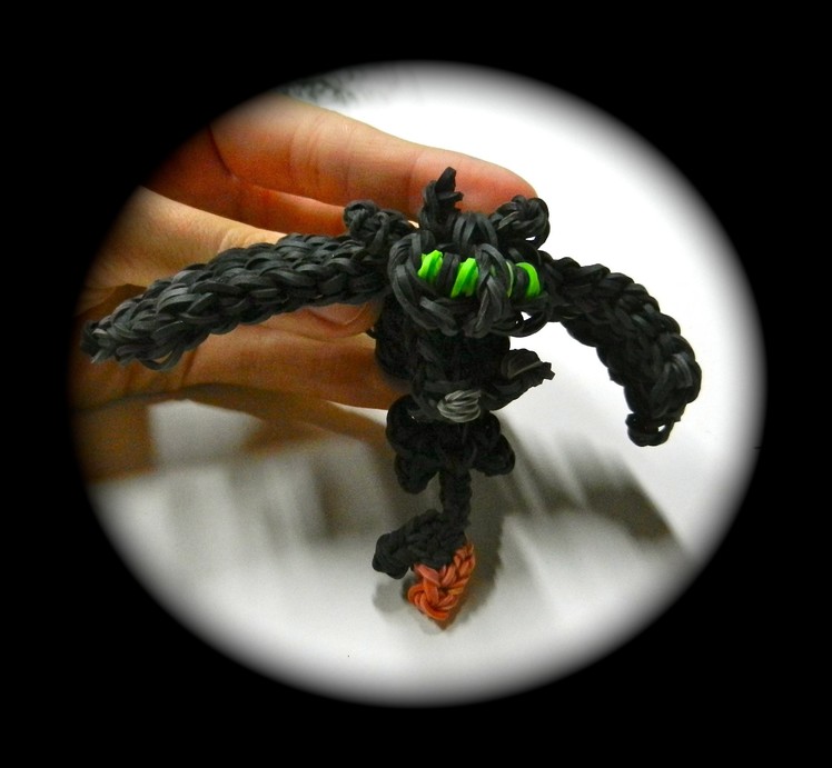 How to Loom Your Dragon (Toothless.Nightfury Baby)