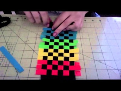 How to make a duct tape woven wallet!