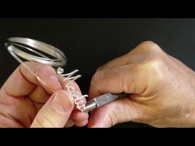 How to make a "Madison" Wire Name Necklace - Part 2