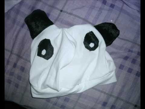 How to make a panda hat.