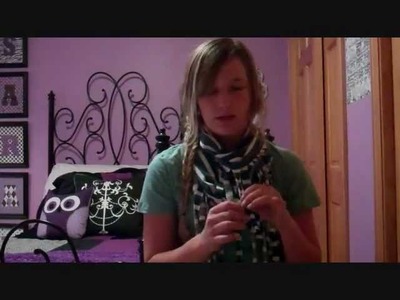 How to make a scarf from an old recycled Tshirt