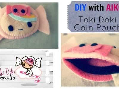 How To Make A Tokidoki Caramella Coin Pouch From Felt Tutorial