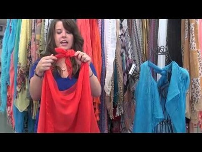 How to Make a Vest from a Scarf!