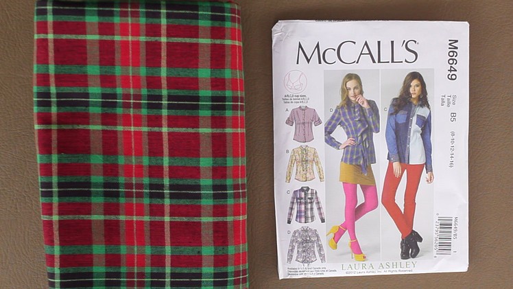 How To Sew With Plaid
