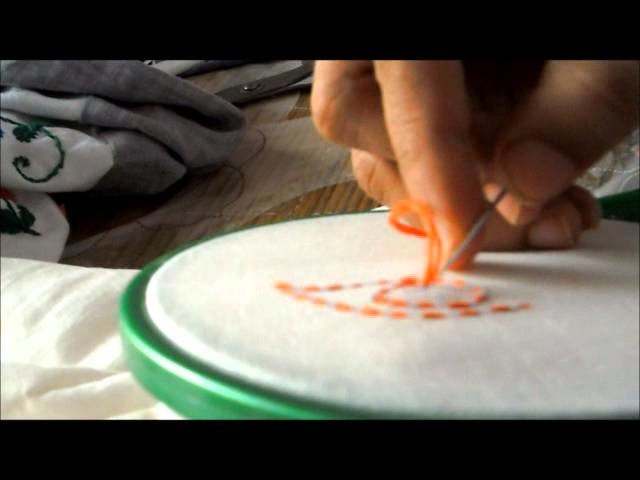 How to Stitch Kanta Work -- Hand Embroidery Tutorial