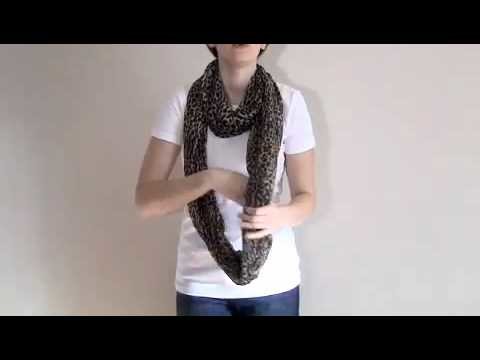 How to Tie a Scarf: The Infinty Wrap