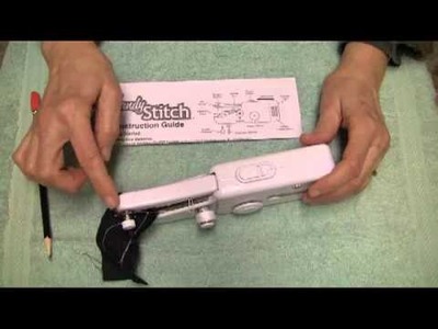 How to Use the Singer Handy Stitch Sewing Maching - Part 1