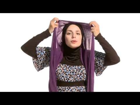 How to wear hijab-a few very basic styles for newbies