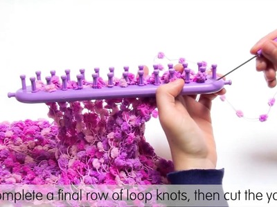 How to weave a cute scarf with the Threadz loom
