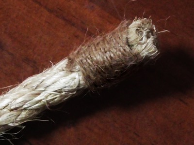 How To Whip The End Of A Rope - Common Whipping Knot
