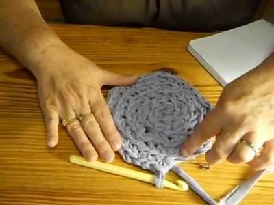 Learn the Formula to Make a CIRCLE Crochet Rag Rug Part 2