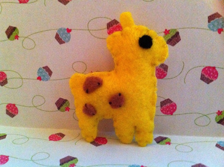 ❤  Making a Cute Giraffe Plushie ^__^ ❤