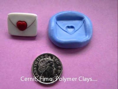 Moulds For Fimo, Cernit, Polymer Clays, Sugarpaste, Fudge, Chocolate. .