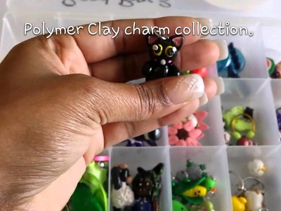 Polymer clay charm Collection