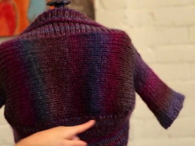 Prima Shrug Workshop with Maggie Pace from Creativebug and Red Heart yarns