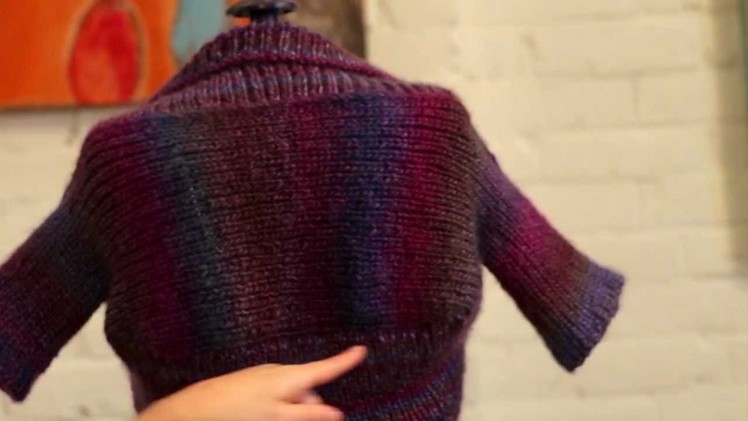 Prima Shrug Workshop with Maggie Pace from Creativebug and Red Heart yarns